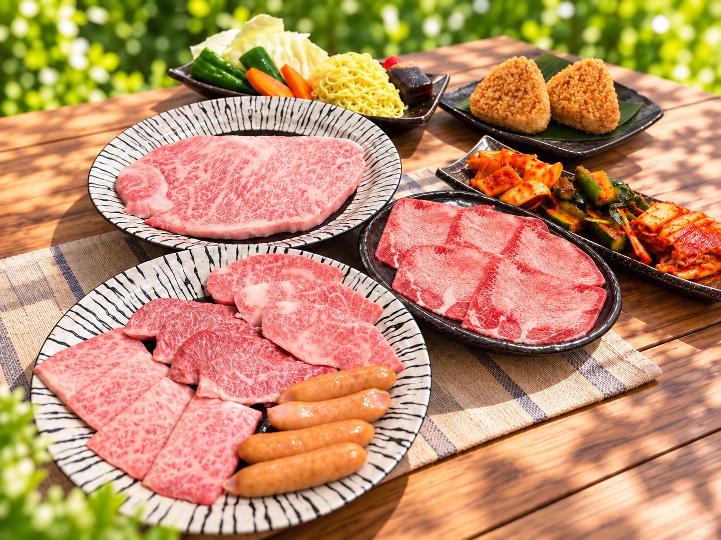 プレミアムコースの食材